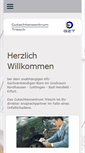 Mobile Screenshot of gutachtenzentrum.de